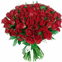 Buchet 101 Trandafiri rosii
