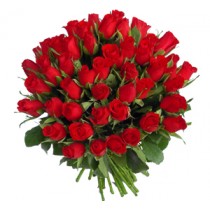 Buchet 51 Trandafiri rosii