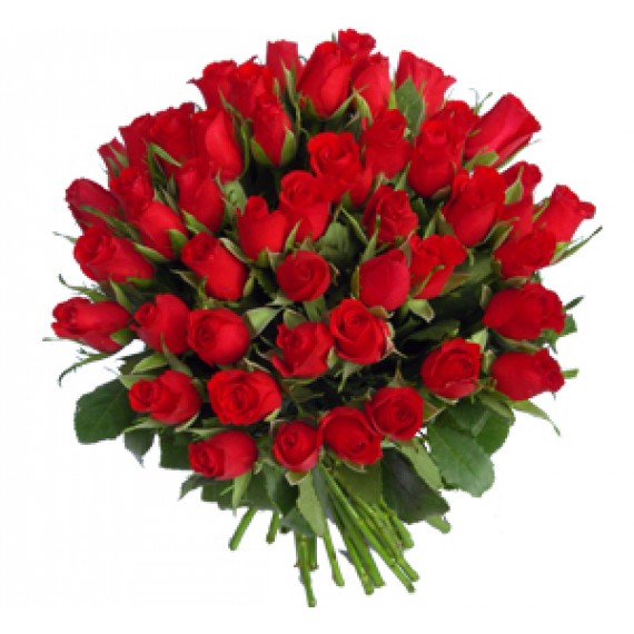 Buchet 51 Trandafiri rosii